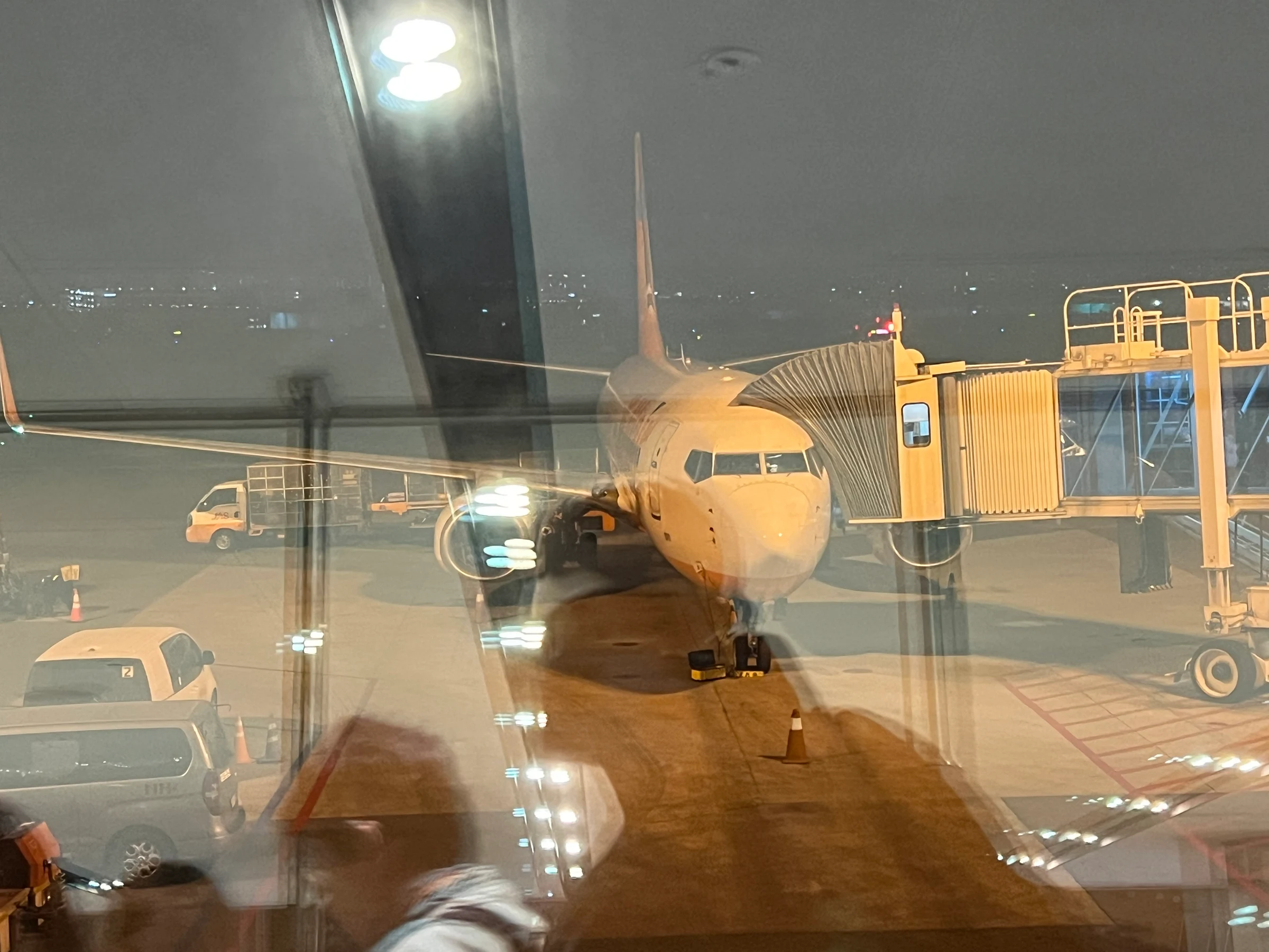 김포공항 도착 후 찍은 사진